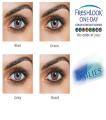 Green Color Contact Lenses with free Kit. 