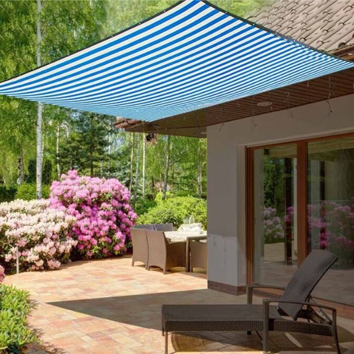 Blue/White%20Hdpe%2090%25%20Shade%20net%20Uv%20resistant%20For%20Lawn,Garden%20,Pool%20sports,field,Corridor,park,Kids%20Playground,Barbecue%20Area,Beach,Easy%20To%20Fold%20With%20Hooks%20On%20Every%203%20Feet%20Distance%20On%20Double%20Stitched%20Edge%20to%20Edge%20Bordesrs%20With%20polite%20Anwar.%20-%20Image%204