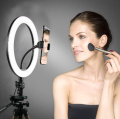 26cm Ring Light With Phone Holder & 3 Shades Of Colour For Videos Photography Studio & Lightining. 