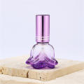 6ml Perfume bottle Versatile Colorful Empty Glass bottle Rose-shaped bottle for Fragrance lovers On-the-go individuals Beauty enthusiasts Perfume collectors Travel essentials. 