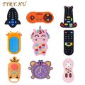TYRY.HU 1Pc Baby Silicone Teether Remote Control Shape Teether Rodent Gum Pain Relief Teething Toys Sensory Educational for Kids. 