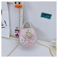 Princess pearl bag for baby girls/ beautiful small hand bag for girls/ bags for Eid fancy small bags. 
