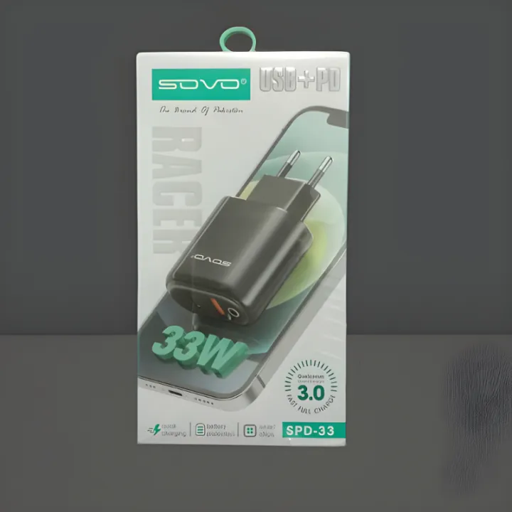SOVO%20Racer%20SPD-33%20USB%20+%20PD%2033W%20Built-In%20Intelligent%20Chip%20Fast%20Charging%20Adapter%20-%20Image%207
