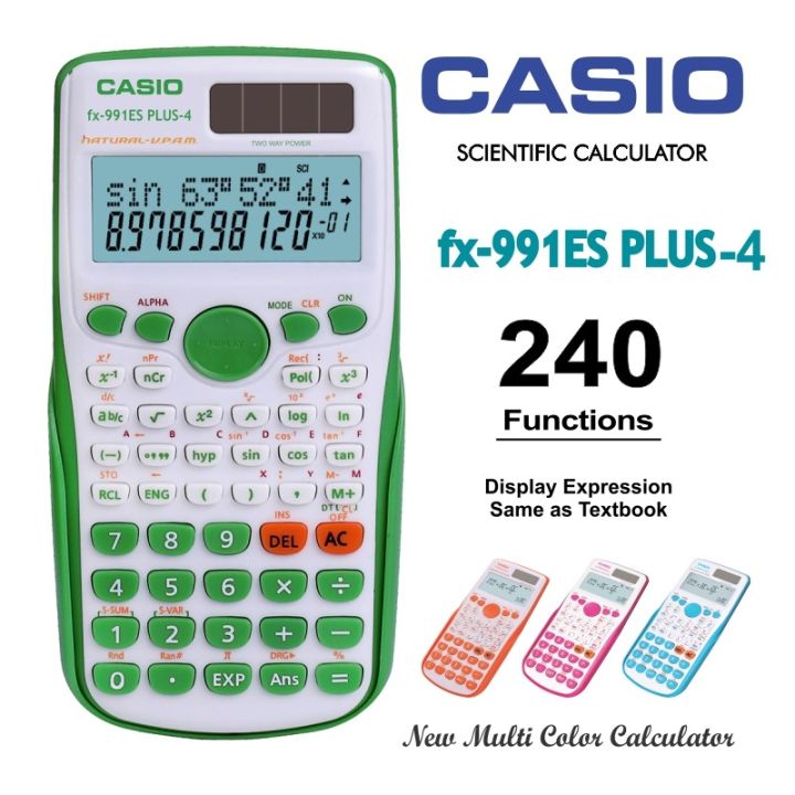 CASYO Original Scientific Calculator FX-991ES Plus-4 240 Functions