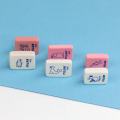 Milan Rectangular Flexible Soft Synthetic Erasers 445 Box Of 45 Pcs. 