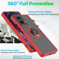 For Motorola Moto G Stylus 5G (2024) Matte Skin Feel Drop Resistant Phone Case for moto rola Moto G Stylus with Ring Bracket Case Multi-color Optional. 