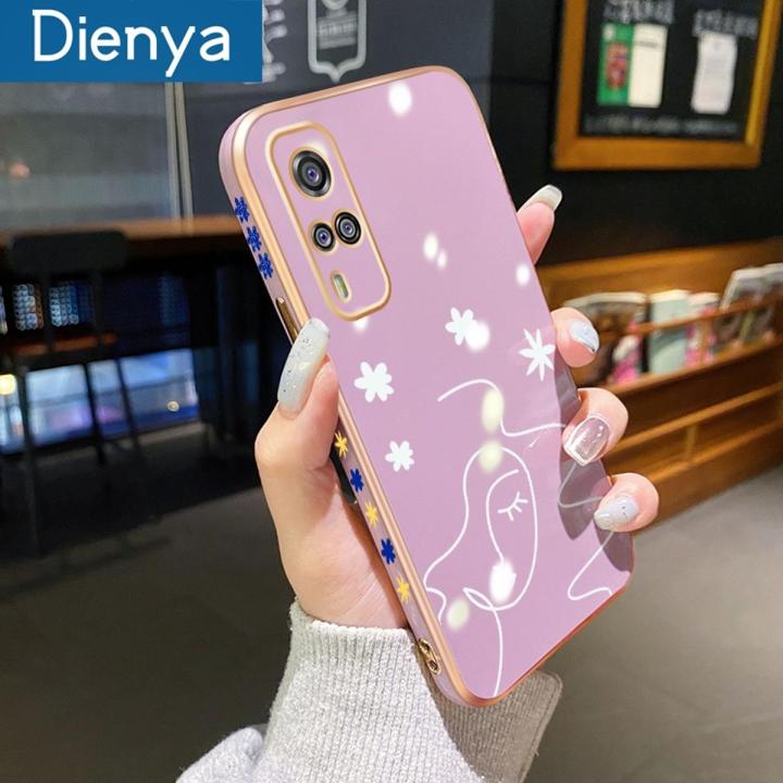 dienya For vivo Y51 2020 Y31 2020 Y51a 2021 Y53s 4G Case Fashion