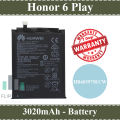 Honor 6 Play Battery HB405979ECW Replacement Premium Quality 3020mAh Battery For Honor 6 Play. 