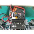 1x Mini Gyro Gyroscope for WPL D12 1/10 Steering Output Integrated Compact & 4PCS Metal Combiner Wheel Hub Hex Adapter. 