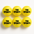 Pack Of 6 TM Sports Tennis Cricket Ball Tape Balls Good Quality Best Balls of TM Sports. 