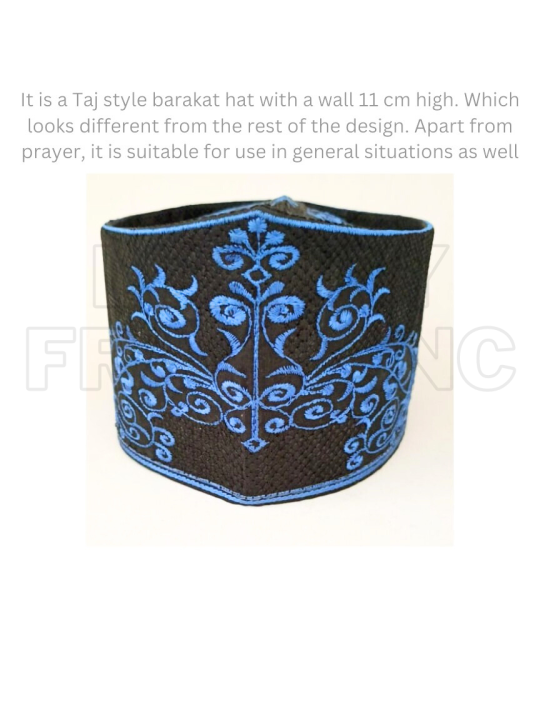 "Islamic%20Nimaz%20Topi:%20High-Quality%20100%25%20%20Barkati%20Cap%20-%20Shop%20Multicolor%20Options%20Now!"%20-%20Image%204