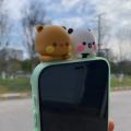 1pc/2pcs Mobile Phone Display Desktop Ornaments Yier Bubu Mobile Phone Ornaments Desk Ornament Cartoon Panda Bubu And Yier Toy Doll 2pcs Computer Display Yier Bubu Anime Figure Mobile Accessories. 