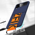 Luxury Case For Samsung Z Flip 4 Flip3 5G 2022 Case With Wrist Strap Finger Ring Holder Band Len Camera Full Protect Cover. 