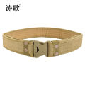 Outdoor training outer belt military fan EVA foam belt tactical belt oxford cloth men's canvas sponge belt. 