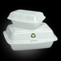 20 Disposable Foam Food Box Container  For Snack/Biryani/Food - Styrofoam Food Box - Disposable Thermocol Biryani Boxes. 