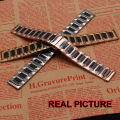 22mm Width Universal Ceramic & Stainless Steel Watch Band Strap For Samsung Galaxy Watch 3 45MM Galaxy Watch 46mm And All Other 22mm Width Lugs Quartz, Digital, Automatic Watches.. 