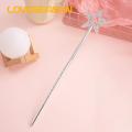 Realistic Dreamy Fairy Wand Magical Star Fairy Wands Festive Party Decor Props for Enchanting Celebrations 5pcs Set Fairy Wand with Sparkling Effect. 