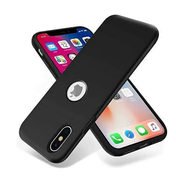 iPhone%20XS%20Max%20Soft%20Silicone%20Back%20Cover%20Black%20Slim%20Shockproof%20Protective%20Case%20-%20Image%205