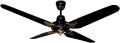 M.R  Ceiling Fan 4 Wings  - Eco Model - Original Heavy Duty - 56 - Black. 