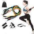 Pack Of 5 Fitness Gum Equipment Workout Elastic Resistance Bands Training For Exercise Pull Rope. 