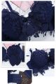 New Sexy Design Bra Set Unique Lace Style With painty Set For Women Padded or Removable Pad Wire Bra For Girls Net Style Underwear (skin, blue, red, black and Green color available We may send any color  size (30 to 38). 