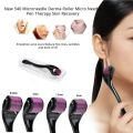 Derma Roller 1mm Skin Therapy Micro-Needle 540 For Acne Scars Wrinkles Stretch & Pores. 