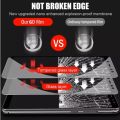 NEW 6D GORILLA Tempered Glass Screen Protector Full Edge For Redmi Note 8 Pro - Black. 