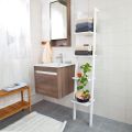 Modern 4 Tiers Ladder Shelf Bookcase,Wall Shelf,Storage Rack Stand,Display Shelf. 