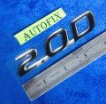 Toyota Corolla rear 2.0D PVC Sticker Black 01 PC. 
