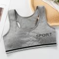 Linmart 1pcs Padded Cotton Sports Bra for girls / women's padded bra. 