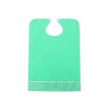 Adult Bibs Waterproof Oil-resistant PVC Elderly Patients Reusable Saliva Towel for Dining. 