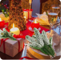 5Pcs/Set 26Cm Festival Pine Needle Branches Artificial Pine Needles Plants Holiday Tree Wreath Decorations For Home New Year Gifts. 