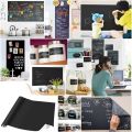 1.5 X 4 Feet Blackboard Chalk Board Sticker Self Adhesive Wall Paper For Home Child Room School Office Warehouse Shop Labelling Adhesive Blackboard Sticker. 