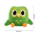 PinShang 20cm Duolingo Owl Plush Toy Duo Plushie Of Duo The Owl Cartoon Soft Stuffed Plush Doll For Kids Birthday Gifts. 