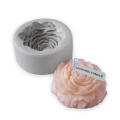 Peony Rose  Candle Molds Resin Silicone Aromatherapy Silicone Candle Mold Handmade Diy Aromatherapy Candle Mold Large Peony Handmade Soap Model Plaster Mold Artificial Flower. 
