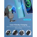Mpow Qi Wireless Car Charger,10W/7.5W/5W, Auto-Clamping Car Wireless Charger with Power Storage, Air Vent Car Phone Mount, Compatible with iPhone 12/12 Pro/12 Pro Max/Galaxy ect.. 