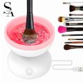Electric Makeup Brush Cleaner Machine - Makeup Brushes - Brush Cleaner Makeup - Brush set - Brush cleaner makeup - Efficient Cleaning USB Powered. 