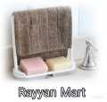 Kitchen Towel Cloth Holder Hanger Sink Sponge Holder Shelf Drainage Organizer. 