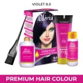 Olivia Intense Violet Hair Color. 