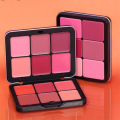 Professional 12 Color Ultra HD Blush on Palette Kit Cream Blush for Lip cheeks and Eyes. 