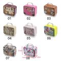 Fashion Makeup Tool Steel Suitcase Eyelash Package Mink Lash Tray False Eyelashes Box. 