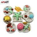 Silicone Mold Set Mermaid Tail Sea Animal Cookie Cake Kitchenware for Home Use. 