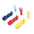 20Pcs T-Tap Splice Wire Connector Insulated Spade Electrical Crimp Terminals Kit Encounter. 