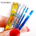 【Beauty Code】Hisenlee 3 Rolls 1MM 2MM 3MM Nail Art Glitter Stripping Tape Strips Decor Tools Nail Adhesive Manicure. 