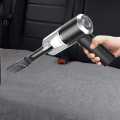 Portable Wireless Car Vacuum Cleaner - 2-in-1 High Power Suction & Air Blower - Handheld Cordless Rechargeable Mini Vacuum for Car Interior, Home, Sofa, and Keyboard Cleaning. 