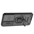 For Samsung Galaxy A55 5G Case With Slide Camera Cover Built in 360° Rotate Ring Stand Kickstand Full-Body Rugged Shockproof Protective Phone Cover. 