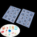 DIY Silicone Mold Resin Jewelry Making Mould Epoxy Pendant Craft Mould MJ. 