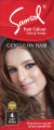 Samsol Hair Colour - 4 Light Brown - 50ml - Non Metallic Dye. 