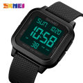 SKMEI Men Watch Electronic Fashion Watch Pu Strap 5Bar Waterproof Business Wristwatch Luminous Pointer With Calendar For Men Women 1894. 
