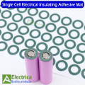 50/100pcs 18650 Li-ion Battery Insulation Gasket Barley Paper Battery Pack Cell Insulating Glue Patch Electrode Insulated Pads by electrica. 